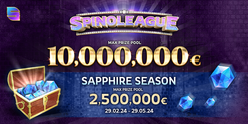 Spinomenal - Spinoleague promotion. 10.000.000€ Prize Pool 