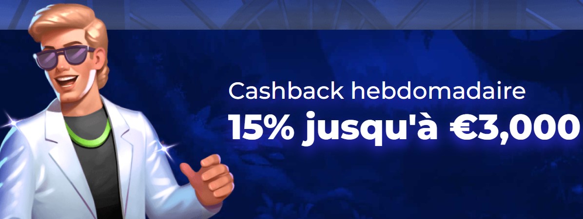 Cashback hebdomadaire